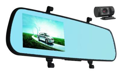 China detecção de movimento manual G do registrador da câmera do espelho retrovisor de 1080p 5MP COMS Len - sensor à venda