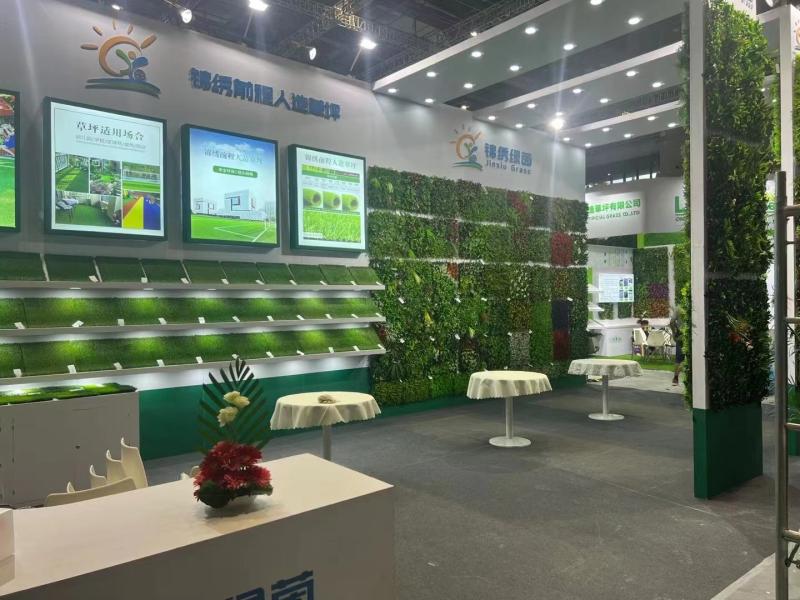 Verified China supplier - Xiong County Mozhou Town Jinxiuqiancheng Artificial Lawn Factory