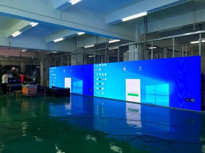 China La sala de exposiciones ESCUPE la mini pantalla LED con la FCC del gabinete del alumbre certificada en venta