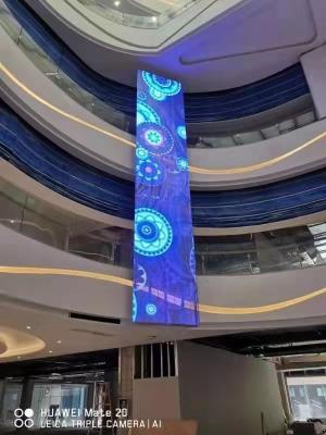 China IP33 Indoor P2.6x5.2 Transparent LED Video Screen 1mx1m for sale