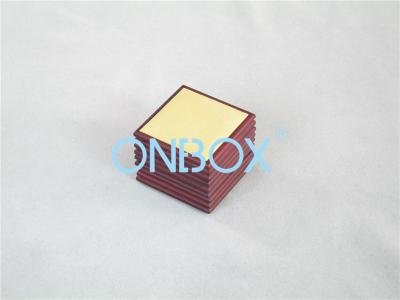 China Personalized Wooden Jewellery Packaging Boxes , Finger Ring Storage Box For Wedding for sale