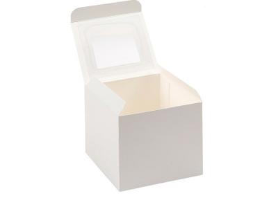 China Cardboard Paper Party Favor Boxes , 350gsm Wedding Cake Boxes For Present Delivery for sale