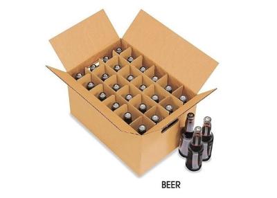 China Mailing Debossing Wine Case Box , Delivery Liquor Bottle Shipping Boxes for sale