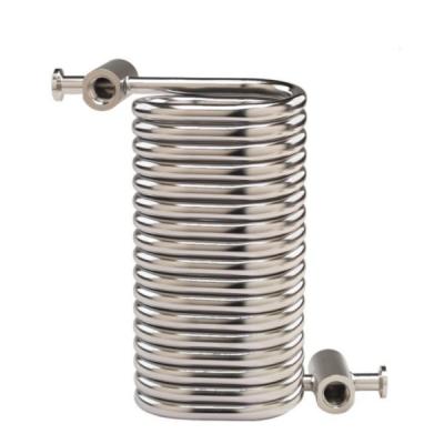 China SS316L Coaxial Heat Exchanger Two Pass Sanitary Shell And Tube for sale