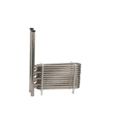 China Industrial Shell Titanium Coaxial Coil Heat Exchanger 220V Combined for sale