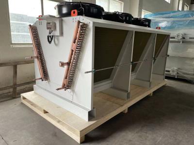 China ROHS Refrigeration Equipment Air Condenser Cooler For Hybrid Cold Storage for sale