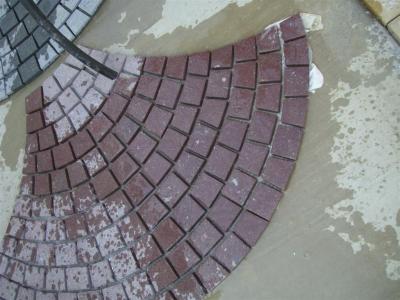 China Antacid Split Red Slate Stone Tile for decoration exterior , natural slate wall tile for sale
