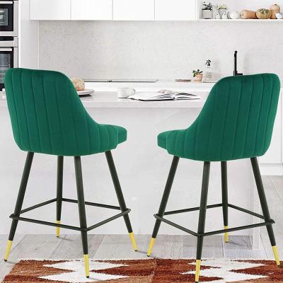 China Luxury Restaurant Modern Flannel Dining Chairs Adjustable for sale