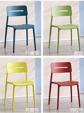 China Luxury Nordic Modern Plastic Furniture Italian Kitchen Dinner Chair for sale