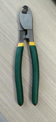 China Cable shears, high carbon steel, PVC handle, clamp taste should be quenched, (6,8,10 inches) for sale