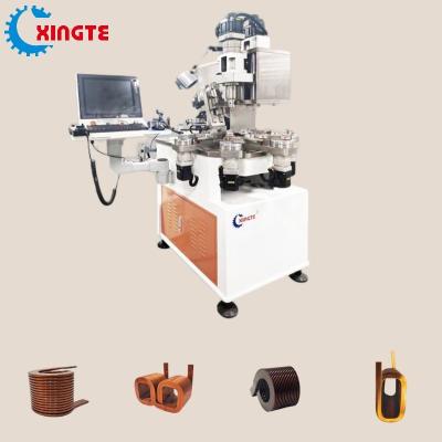 China Automatic Edge Flat Wire Winding Machine For Energy And Power Sources 380v 50/60HZ for sale