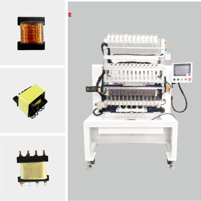 China 12 estaciones máquina de remolque automática de transformadores de alta precisión en venta