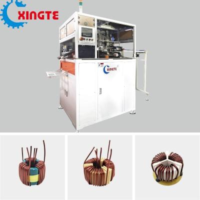 China Three Phase Common Mode Inductor Winding Machine Wire Length 100-1600mm for sale