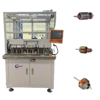 China XT-F06D Automatic Rotor Winding Machine 8 KW And 0.07-0.5mm Wire Diameter for sale