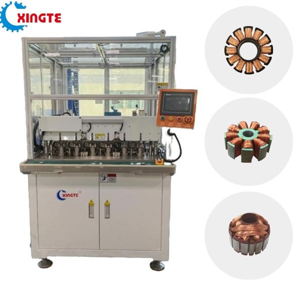 Quality Wire Diameter Max 0.5mm Motor Winding Machine With PLC Touch Screen Control for sale