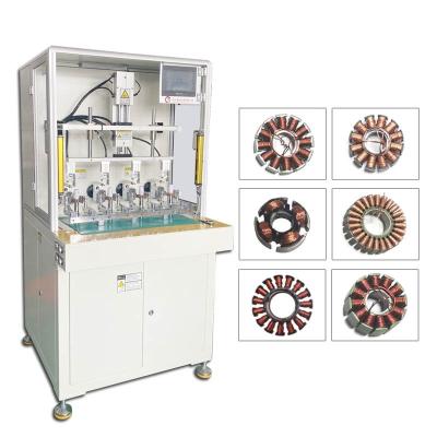 China 2-36 Slots Stator Coil Winding Machine Automatically With 4 Work Stations for sale