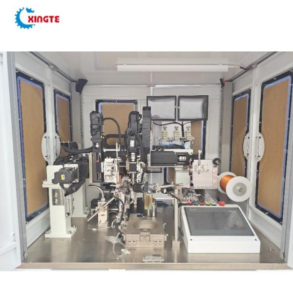 Quality 95% Yield Rate T Core Inductor Winding Machine Automatic Coil Winder PLC Control for sale