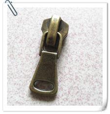 China Brass Auto Lock Zipper Slider For Metal Zipper , Replacement Zipper Slider for sale