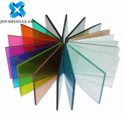 China JOYSHING Flat Toughened Glass 4mm 5mm 6mm 8mm 10mm 12mm Tinted Tempered Glass for sale