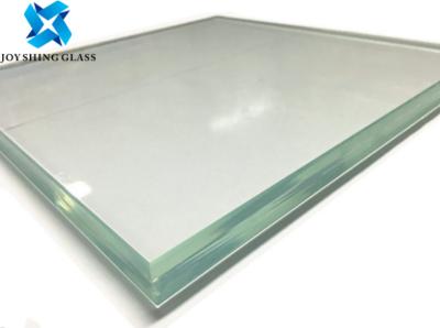 China La construcción moderó la protección ULTRAVIOLETA ultra clara laminada del vidrio 8m m 12m m en venta