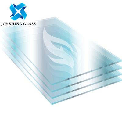 China Clear Fireproof Tempered Glass / Fire Rated Toughened Glass CCC Approved for sale