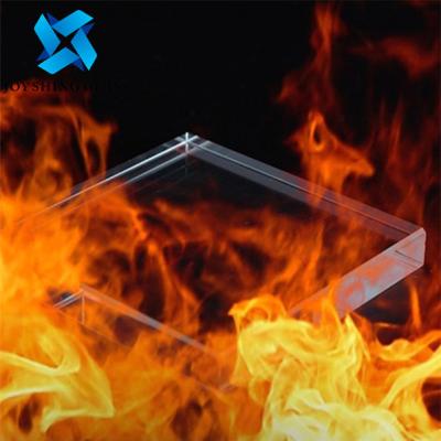 China Borosilicate Fireproof Tempered Glass Sheets for Building / Furniture for sale