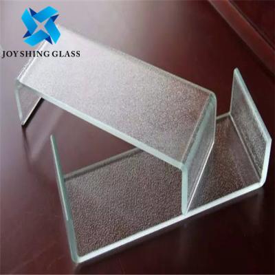 China Building U Shaped Float Tempered Glass , Low Iron Clear Tempered Glass U Channel for sale