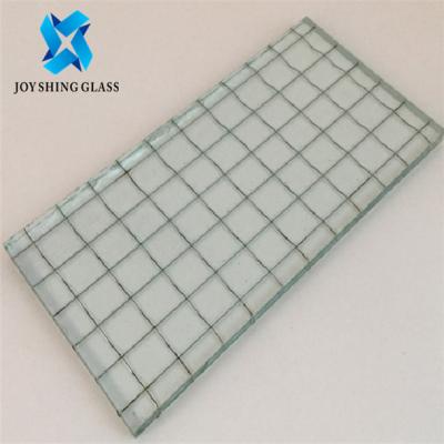 China 4mm 5mm 6mm Tempered Art Glass Colorful Laminated Wired Glass for sale