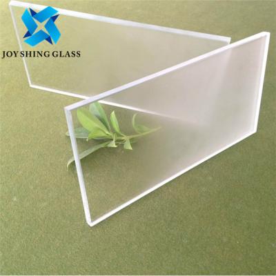 China Clear Acid Etched Pattern Glass Panels For Shower Door for sale