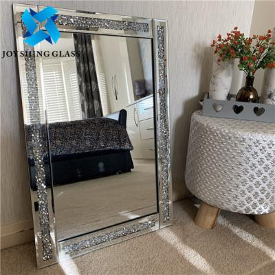 China Antique Silver Mirror Glass Thickness 1mm-8mm Optional for sale
