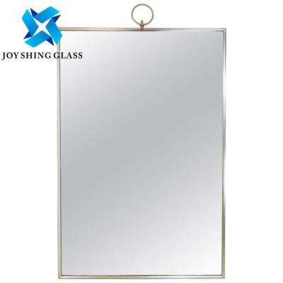 Chine miroir intégral encadré par métal de 5mm, miroir debout libre de voûte rectangulaire pour le salon à vendre