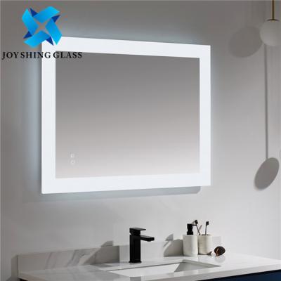 China Smart LED Bathroom Mirror Wall Mounted 2mm 3mm 4mm 5mm 6mm 7mm for sale