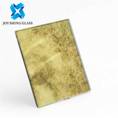 China Large Decorative Wall Mirrors , 5mm Antique Style Mirror Glass For Doors / Wardrobe for sale
