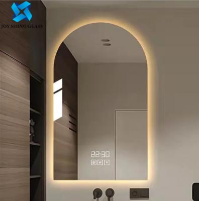 China Névoa retroiluminada do espelho do banheiro do diodo emissor de luz do salão de beleza comprimento completo da anti com luz à venda