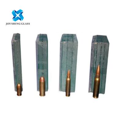 China Safe Special Glass 10mm-600mm Bulletproof Laminated Glass For Bank Counter for sale