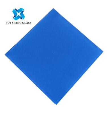 China 3mm-6mm Coated Dark Blue Reflective Float Glass For Windows / Building for sale
