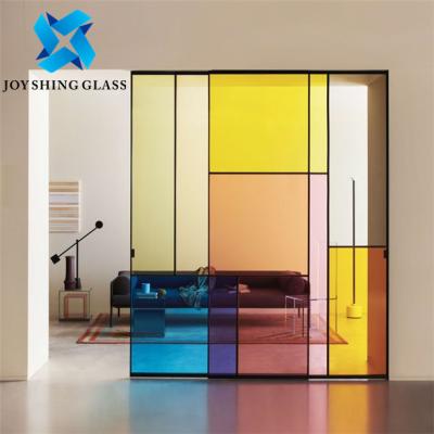 China Blue Green Grey Pink Bronze Tinted Float Glass 3mm-12mm For Building for sale