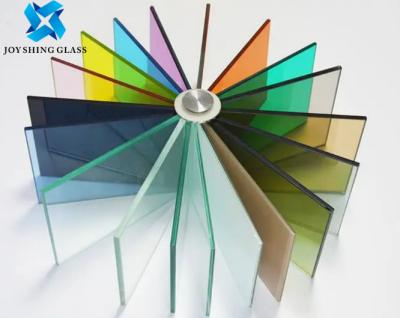 中国 平らな染められたフロート ガラス6mm 8mmの10mm装飾的な緩和されたガラス台所Splashback 販売のため