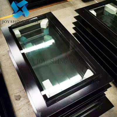 China Insulated Tempered Glass 3+6A+3mm Soundproof Insulating Glass Doors And Windows for sale