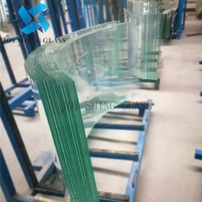 China Customized Curved Toughened Laminated GLass for sale