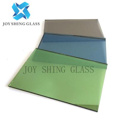 China Tinted Reflective Float Glass 3mm to 19mm Thick Coated Float Glass for sale