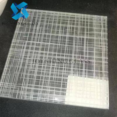 China Metal Mesh Laminated Wire Glass en venta