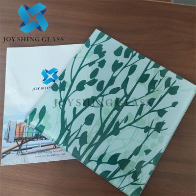 China Digital Printing Laminated Glass 6mm 8mm 10mm Decorative Glass for sale