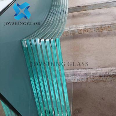 China 6m m Bent Heat Soaked Toughened Glass en venta