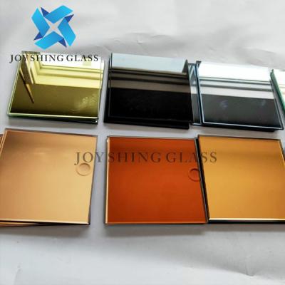 China 6mm Tinted Aluminum Mirror Glass Single Paint Double Paint Optional for sale