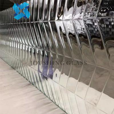 China Hot Melt Glass 3mm To 25mm Crystal Three Dimensional Art Glass en venta