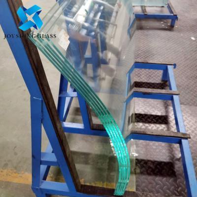 China 8mm Ultra Clear Curved Toughened Glass 5/16