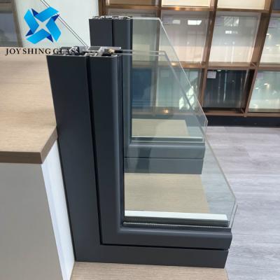 China Broken Bridge Aluminum Windows Safety Insulated Glass Windows for sale