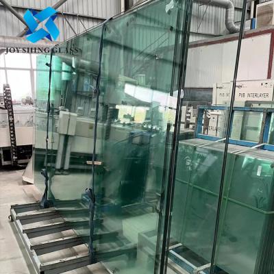 China Ultra Clear Laminated Glass Sheets 1830*2440mm PVB Safety Laminated Glass en venta