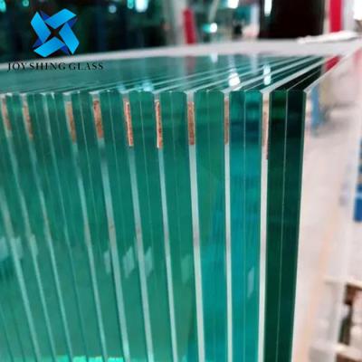 中国 Customized 1.14mm Ultra Clear PVB Laminated Glass Balustrade 販売のため